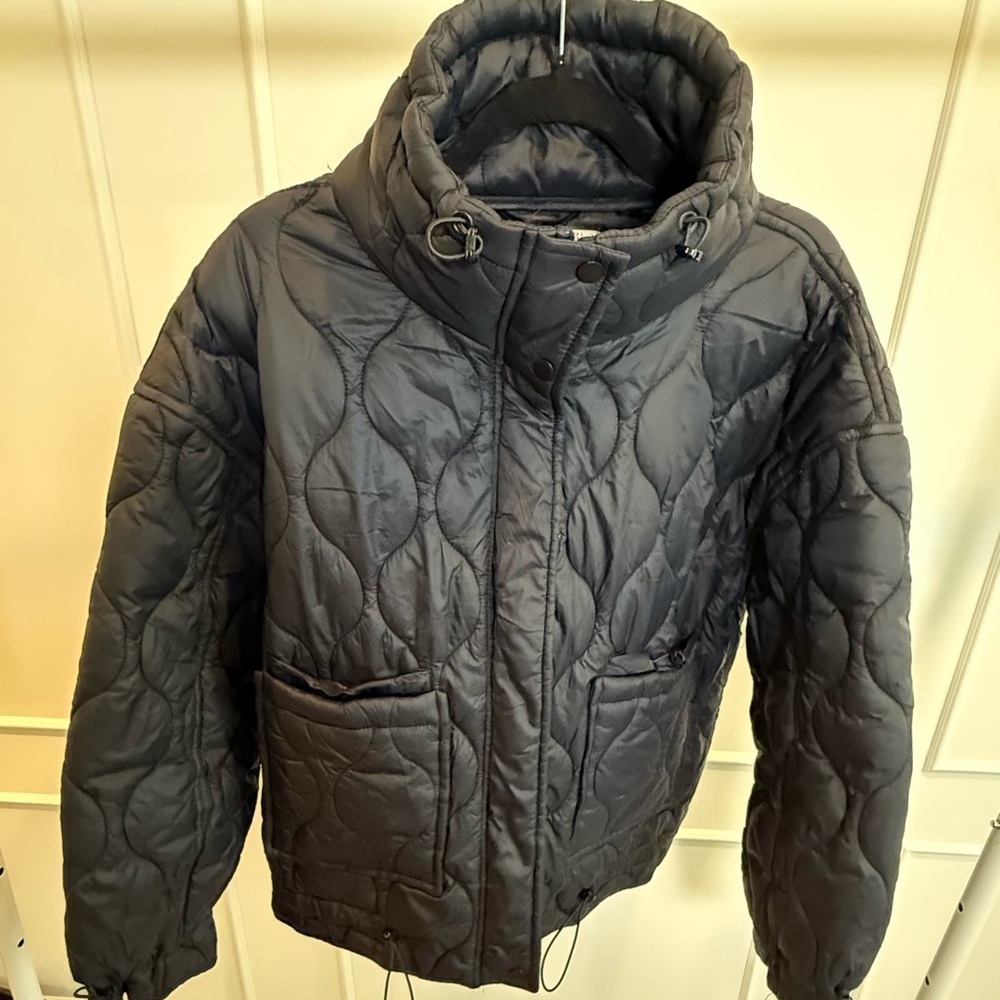 Dex Black Quilted Jacket